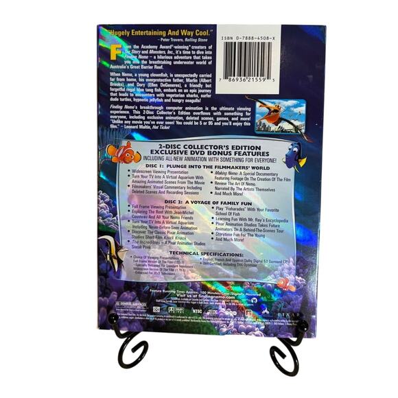 Finding Nemo (DVD, 2003, 2-Disc Set) Collector’s Edition BRAND NEW SEALED - Picture 2 of 3